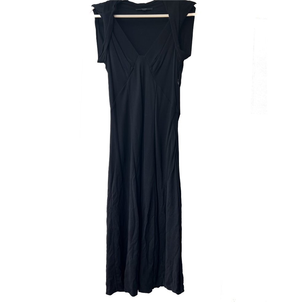 Black Gucci Sleeveless dress with V-neck, Medium